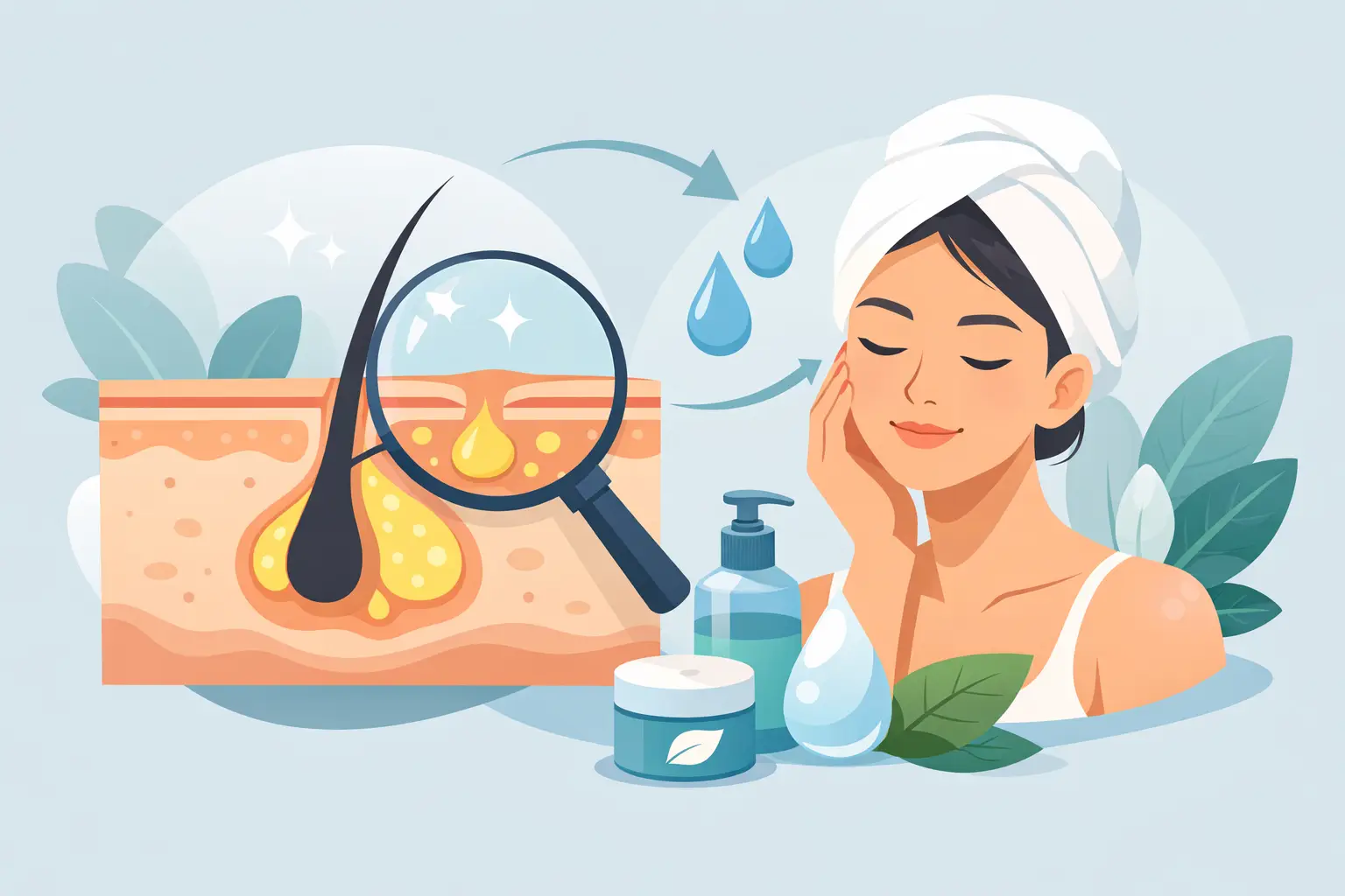 Как да намаля себум без пресушаване — Derma-Act блог
