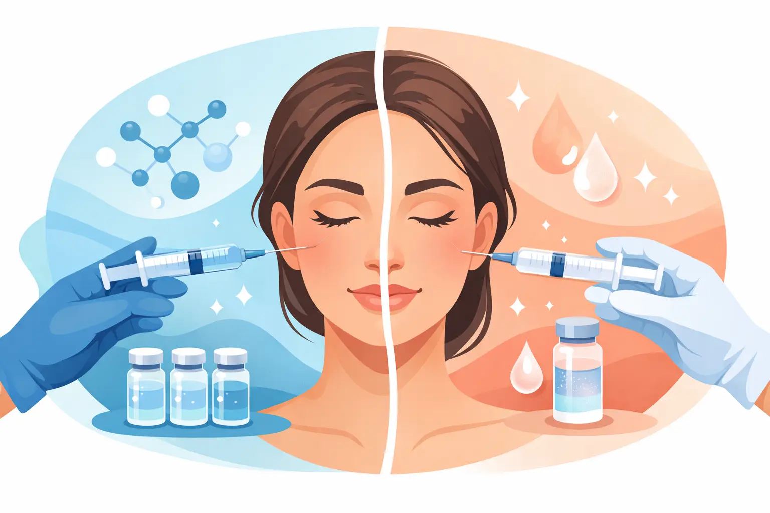 Мезотерапия или скинбустер за лице - как да изберете — Derma-Act блог