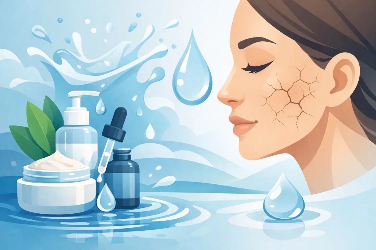 Най-добрите хидратанти при дехидратирана кожа