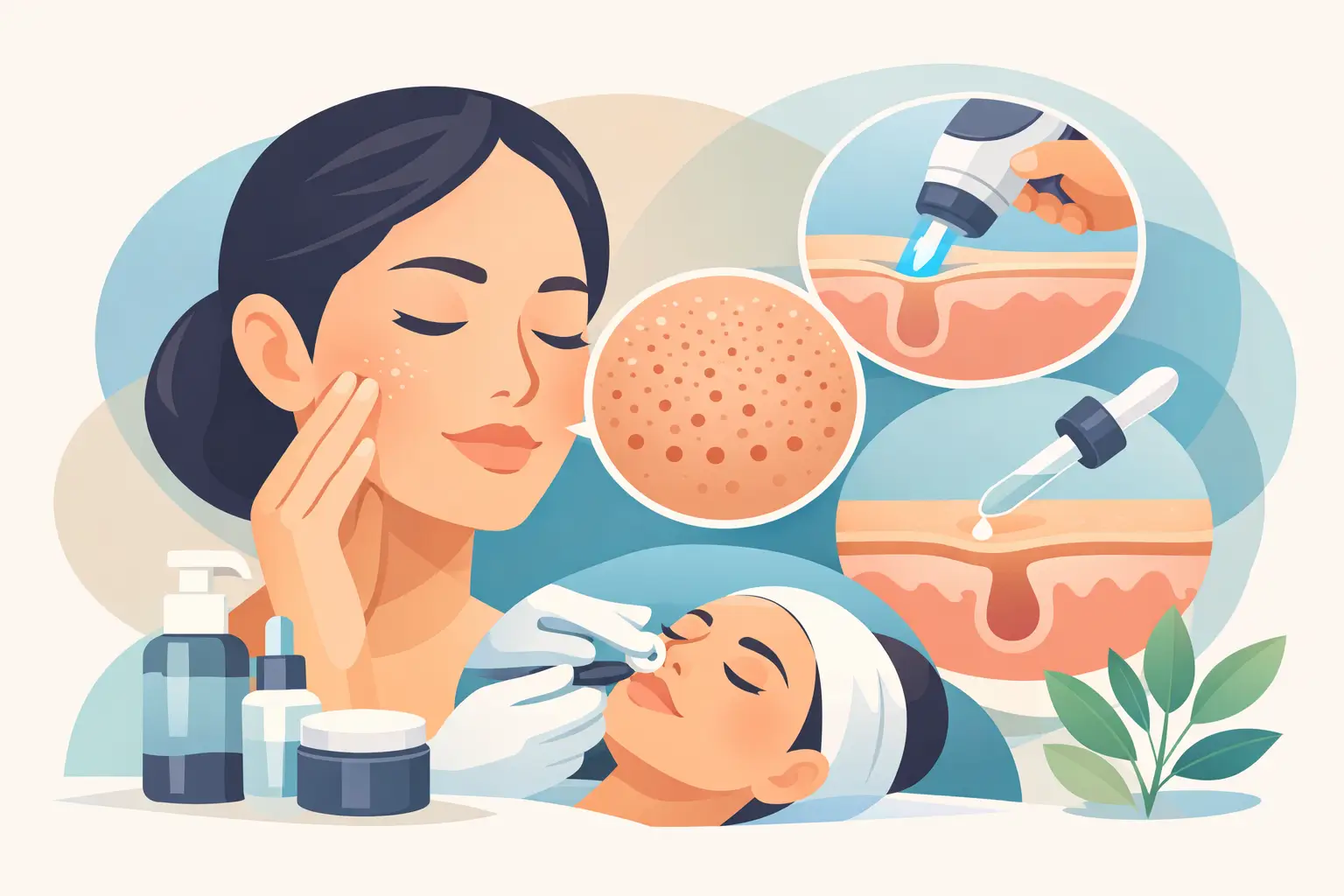 Имате разширени пори? Ето няколко подходящи решения за тях — Derma-Act блог